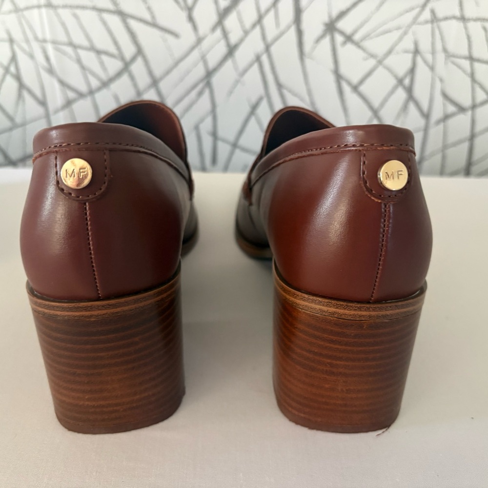 Marc Fisher Women’s Tan Slip-On Loafers - Picture 2 of 8